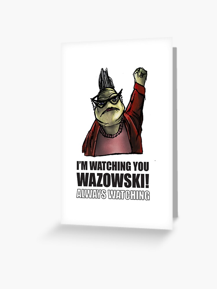 Monsters Inc Meme Greeting Cards for Sale