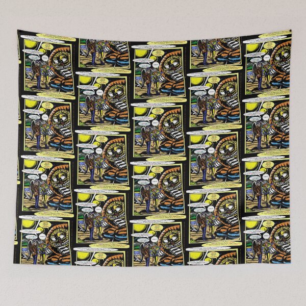 Item preview, Brother Soul Comic Magazine #4: Enter Sam, Man! ( Page NINE Pop-Art Print  ) designed and sold by TexWatt.