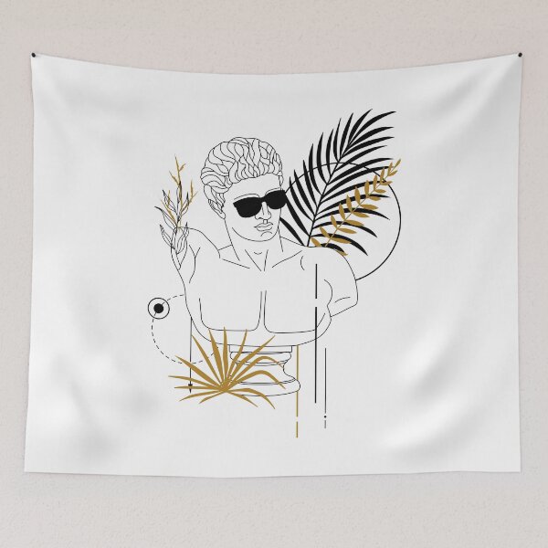 Item preview, Hermes God of boundaries, roads and travelers, thieves, athletes, shepherds, commerce, speed, cunning, wit and sleep Psychopomp and divine messenger designed and sold by Moueddene.