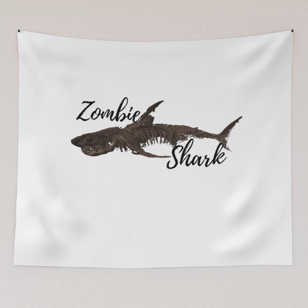 Item preview, Zombie Shark designed and sold by alikane1.