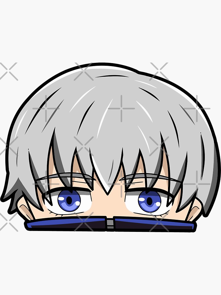 Jujutsu Kaisen Toge Chibi Peeker Sticker For Sale By Anbarts Redbubble