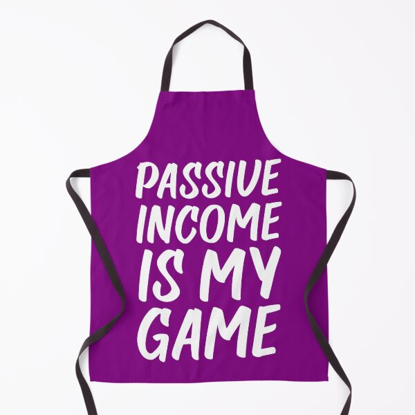 Item preview, Passive Income is My Game | Money | Life Goals | Quotes | Purple designed and sold by Wintre2.