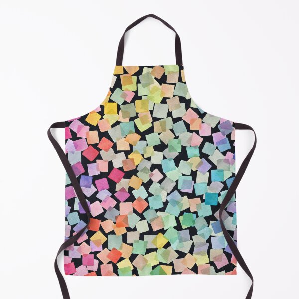 Item preview, Multicolored Confetti Party Mascot - Rainbow Squares Geometric Print designed and sold by ninoladesign.