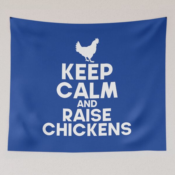 Item preview,  Keep Clam And Raise Chicken Funny Farm Quote designed and sold by DesignHouse07.