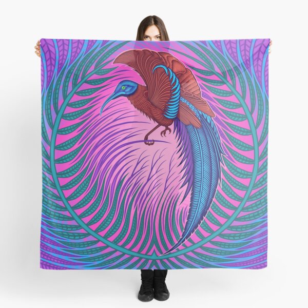 Tropical Bird Scarf
