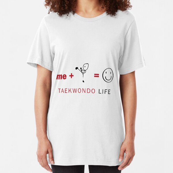 Taekwondo life Slim Fit T-Shirt