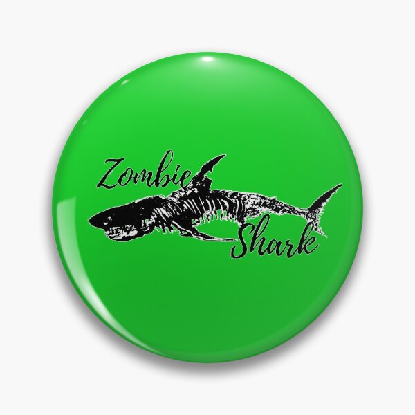 Item preview, zombie and shark designed and sold by alikane1.