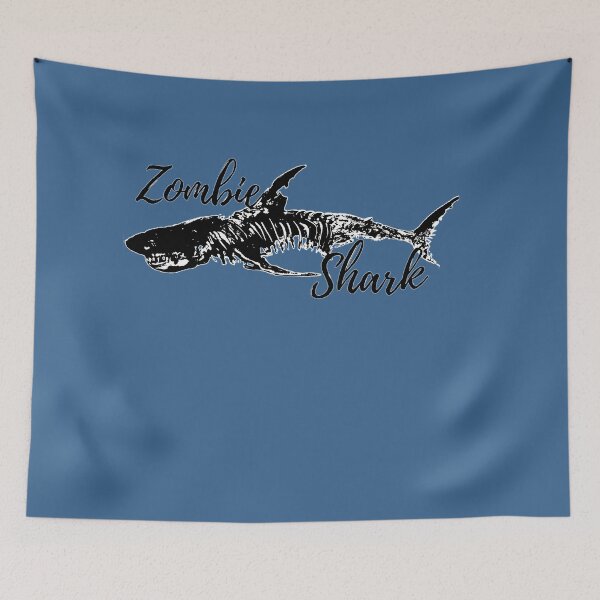 Item preview, zombie and shark designed and sold by alikane1.