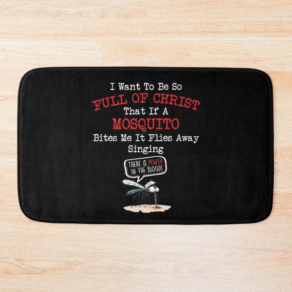 Item preview, Mosquito Joke Funny Christian Bible Jesus Christ designed and sold by Dressed For  Duty.