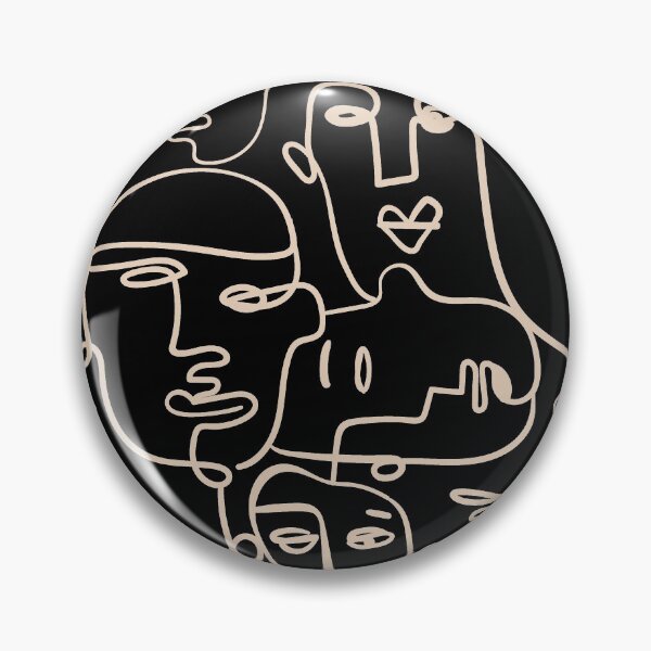 Item preview, Abstract faces designed and sold by Jenmag.