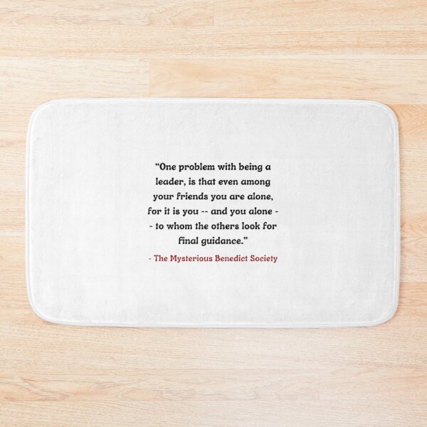 Item preview, The Mysterious Benedict Society designed and sold by Artistive.
