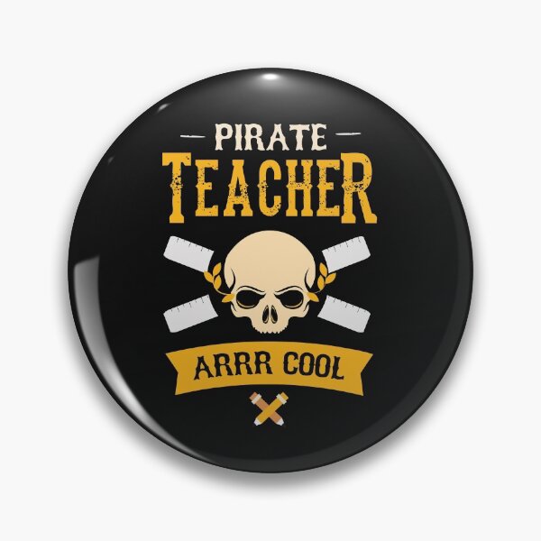 Item preview, Pirate Teacher designed and sold by Bricke.