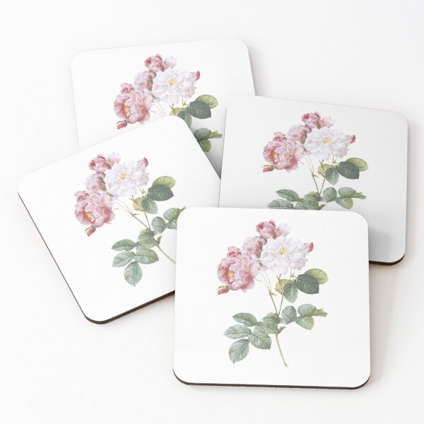 Item preview, Vintage Rosa × damascena Art - Pierre-Joseph Redouté designed and sold by shencaben.