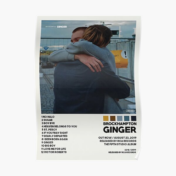 Ginger Album Cover Poster Poster