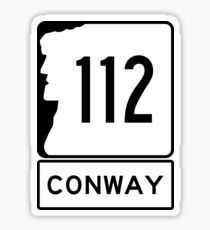 NH 112 - Conway New Hampshire Sticker