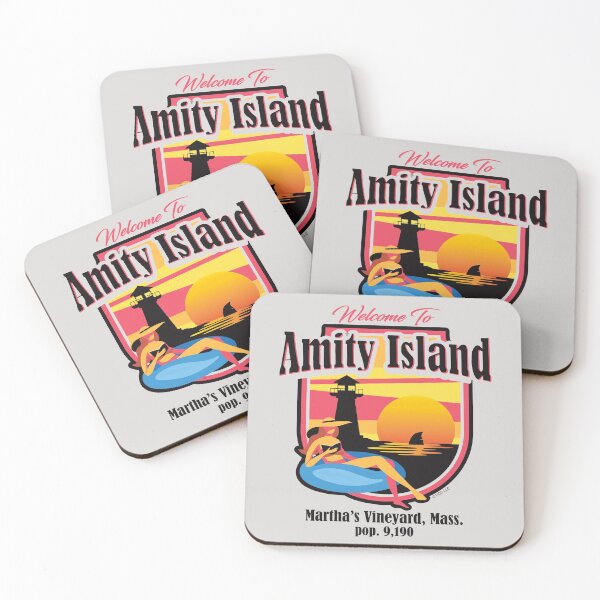 Item preview, Welcome To Amity Island (Universal © UCS LLC) designed and sold by Alema Art.
