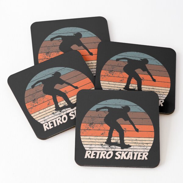 Item preview, Skateboarder boy in retro vintage design designed and sold by Sasikharn.