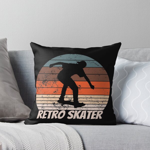 Item preview, Skateboarder boy in retro vintage design designed and sold by Sasikharn.
