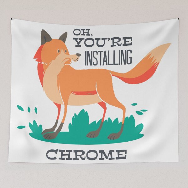 Item preview, Oh, You're Installing Chrome designed and sold by Studio  Six.