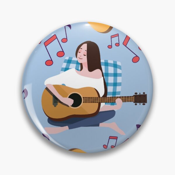 Item preview, Girl With A Guitar designed and sold by docferds.