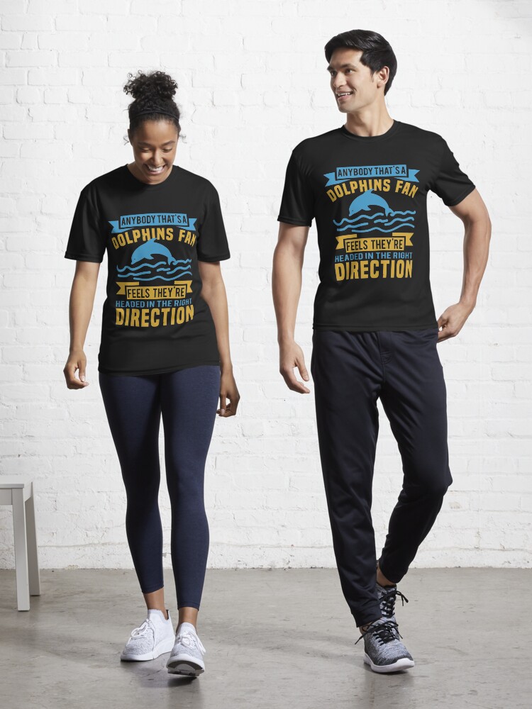 Thumbnail 1 of 7, Active T-Shirt, Dolphins fan designed and sold by starchim01.