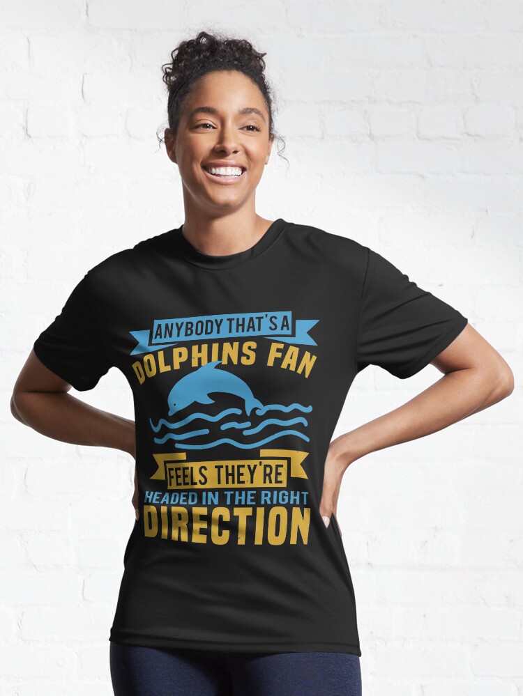 Thumbnail 6 of 7, Active T-Shirt, Dolphins fan designed and sold by starchim01.