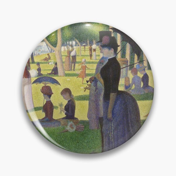 Item preview, Pointillism Painting A Sunday on La Grande Jatte (1884) by Georges Seurat designed and sold by Designedbysm.