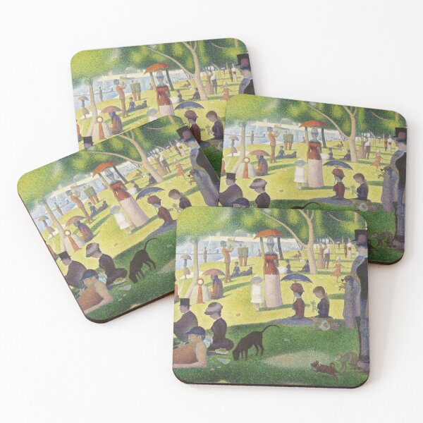Item preview, Pointillism Painting A Sunday on La Grande Jatte (1884) by Georges Seurat designed and sold by Designedbysm.