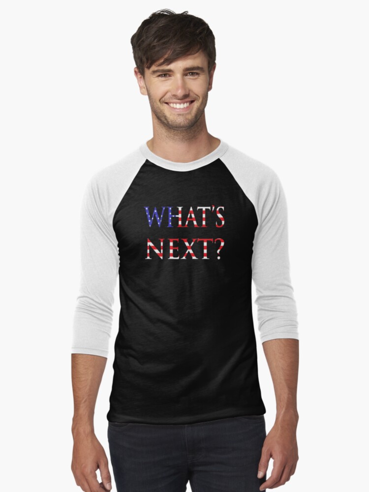 Thumbnail 1 of 3, Baseball ¾ Sleeve T-Shirt, NDVH What's next? designed and sold by nikhorne.
