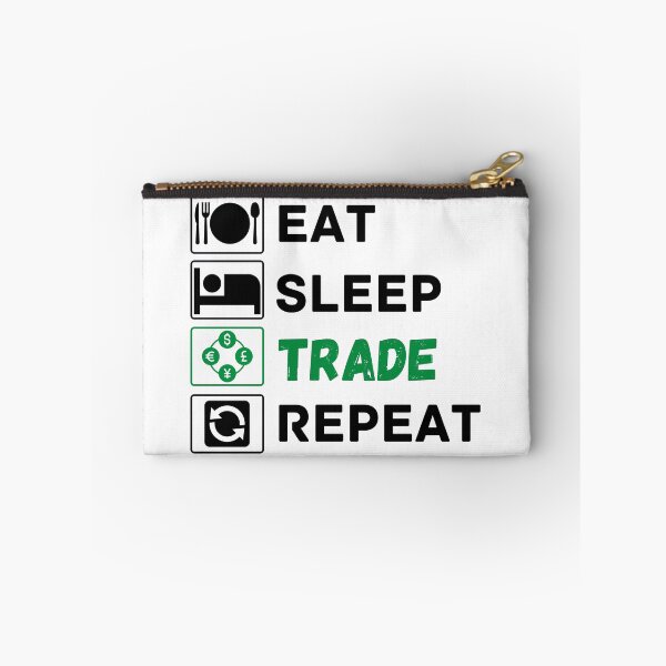 Item preview, eat sleep trade repeat designed and sold by ronaldsonou.