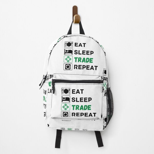 Item preview, eat sleep trade repeat designed and sold by ronaldsonou.