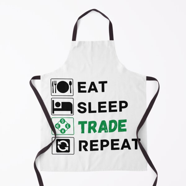 Item preview, eat sleep trade repeat designed and sold by ronaldsonou.