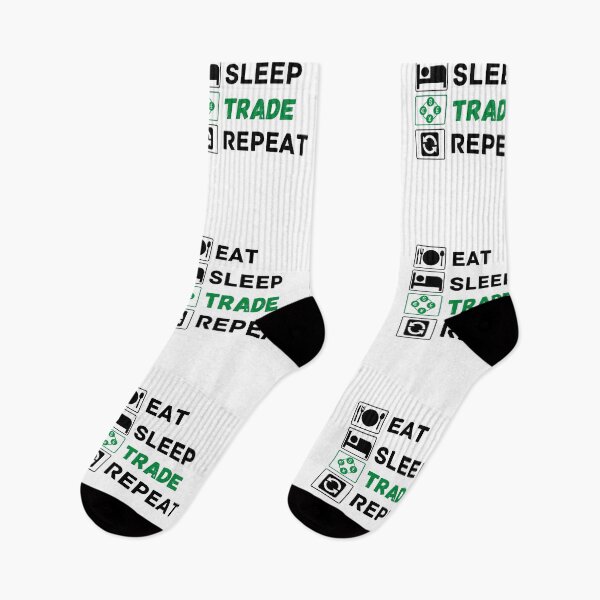 Item preview, eat sleep trade repeat designed and sold by ronaldsonou.