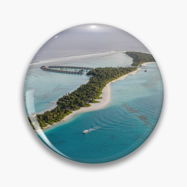 Item preview, Turquoise Blue Ocean Maldives Paradise designed and sold by newburyboutique.