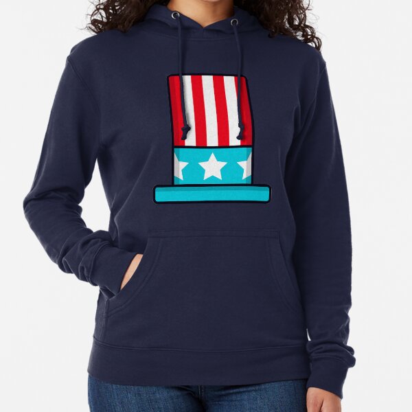 American Flag Lightweight Hoodie