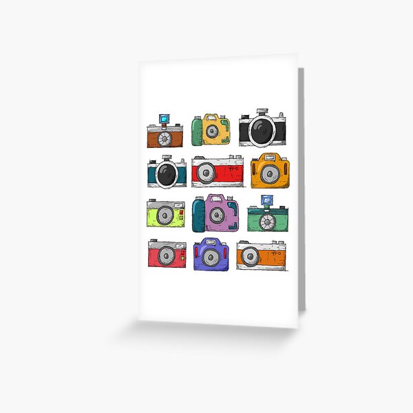 Camera Greeting Card