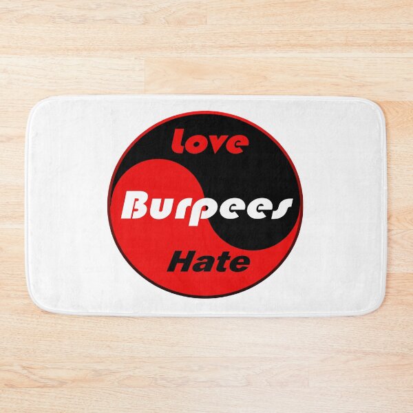 Item preview, Yin-Yang Burpees, between love and hate designed and sold by BurpeesEvery.