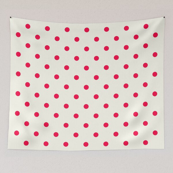 Item preview, Off White - Red Polka Dots designed and sold by Love, Amy.