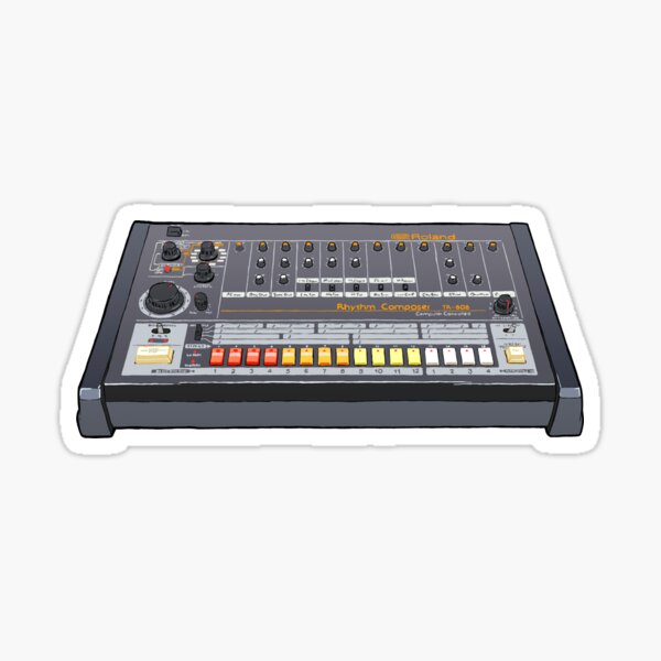 TR 808 Sticker
