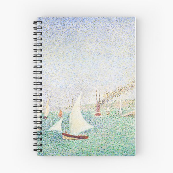Item preview, Neo Impressionism Painting Entrance of The Port of Honfleur (Entrée du port d'Honfleur) (1886) by Georges Seurat designed and sold by Designedbysm.