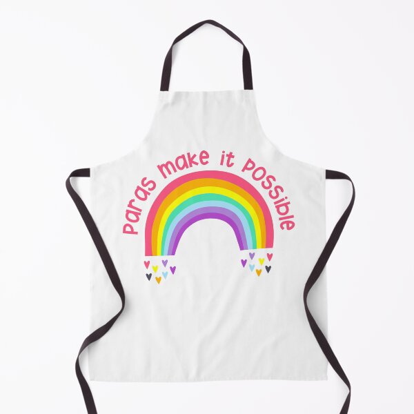 Item preview, Paras Make It Possible Bright Rainbow Hearts designed and sold by Kirsten Uecker.