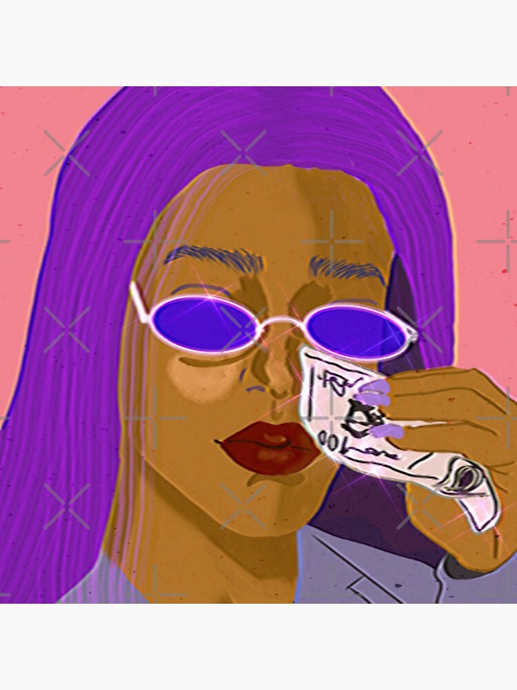 "Cries in Gucci" Photographic Print by MessTawnyArt Redbubble