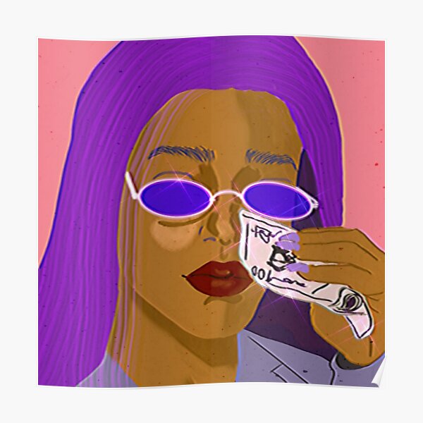 "Cries in Gucci" Poster for Sale by MessTawnyArt Redbubble