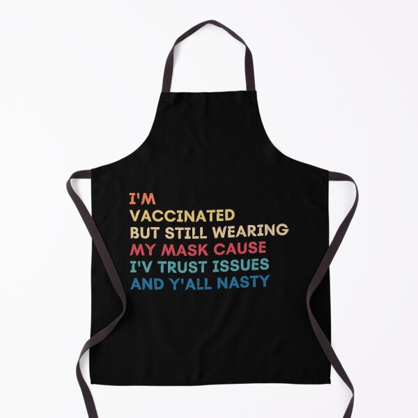 Item preview, I'm Vaccinated But Still Wearing My Mask designed and sold by TINASTORESHOPE.