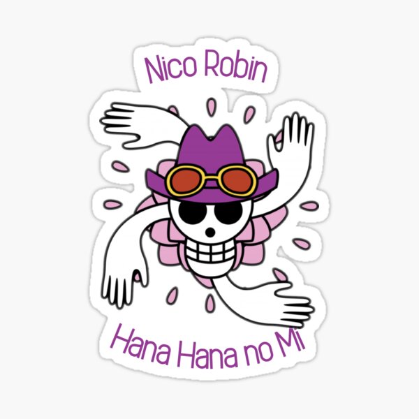 Nico Robin - Thanks for Relying on me Sticker for Sale by Mel-le