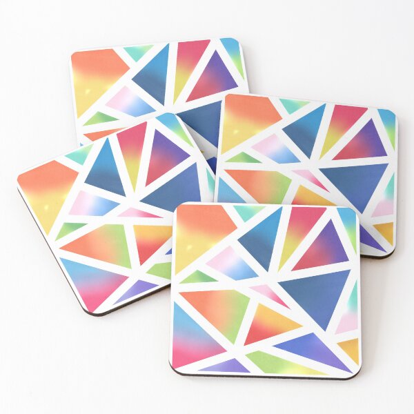 Item preview, Watercolour Triangles designed and sold by sewsworld.