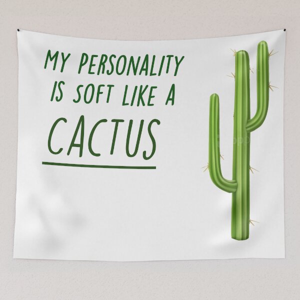 Item preview, Personality Cactus designed and sold by Only4sometimes.