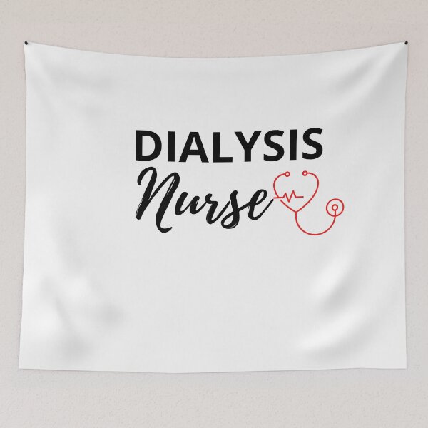 Item preview, A Dialysis nurse design with a stethoscope designed and sold by Shoporoz.