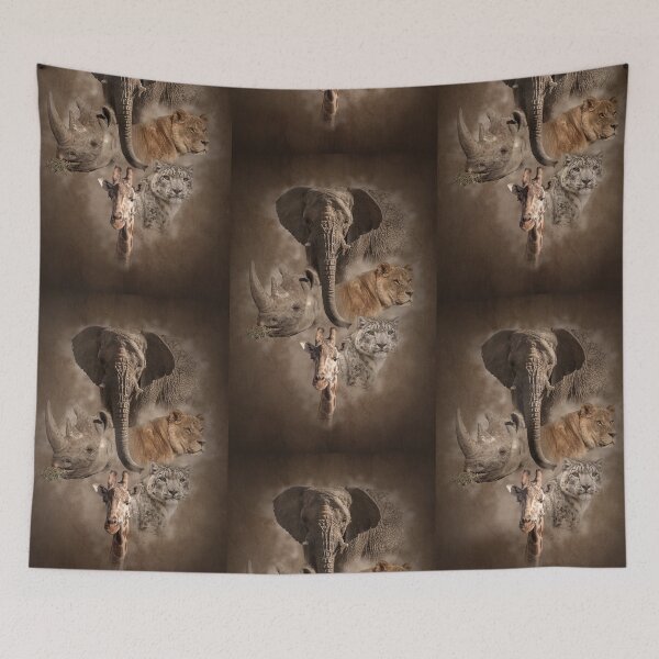 Item preview, Aspinall Animals 1 designed and sold by Conservation Art Emporium.