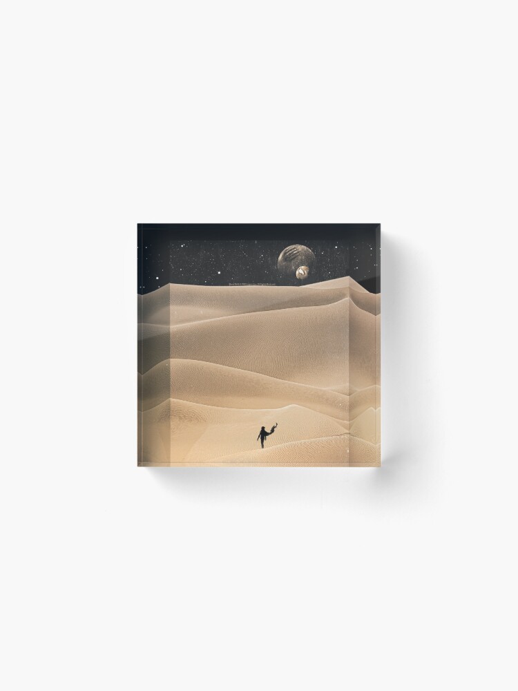 Alternate view of Dune, Arrakis Acrylic Block